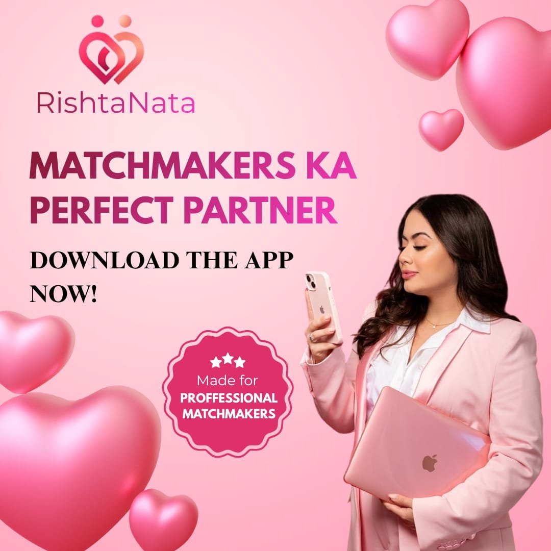 RishtaNata app artwork for professional matchmakers