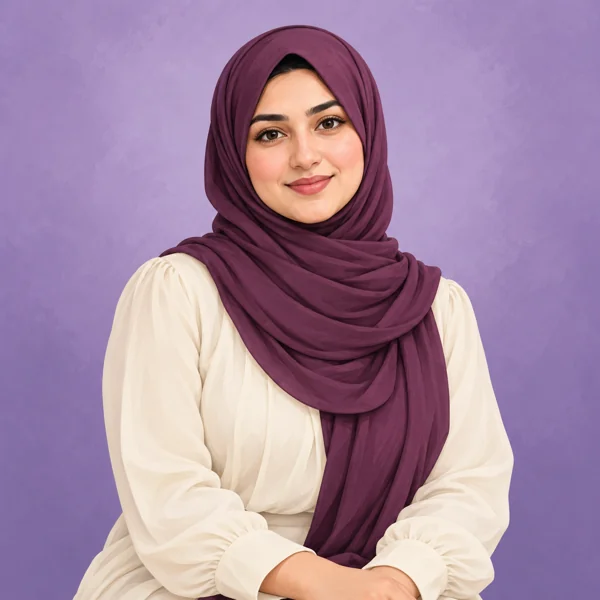 Illustrated placeholder avatar for Miss Wardah